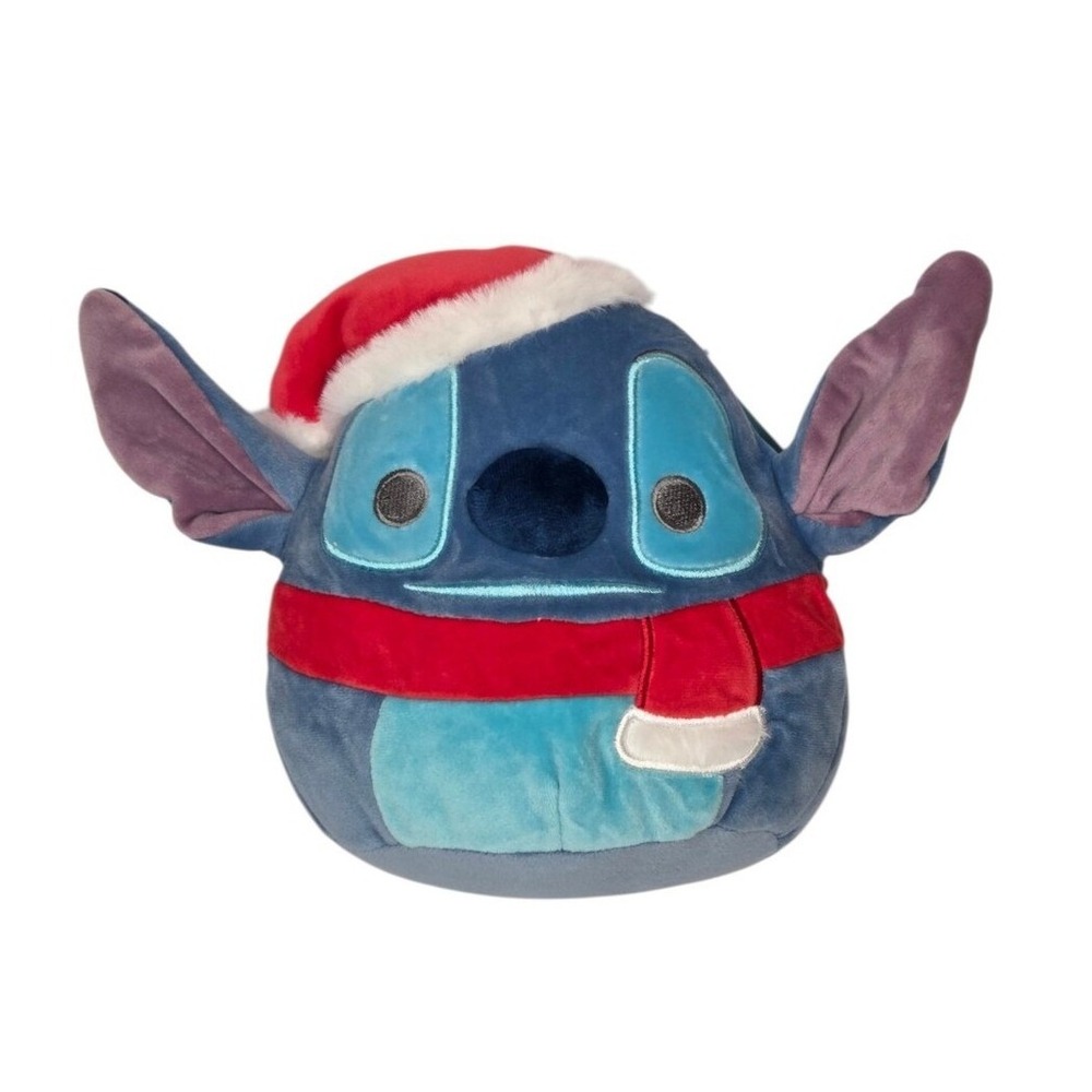 Squishmallow‎ Official KellyToy Disney Stitch Christmas Holiday Plush Toy